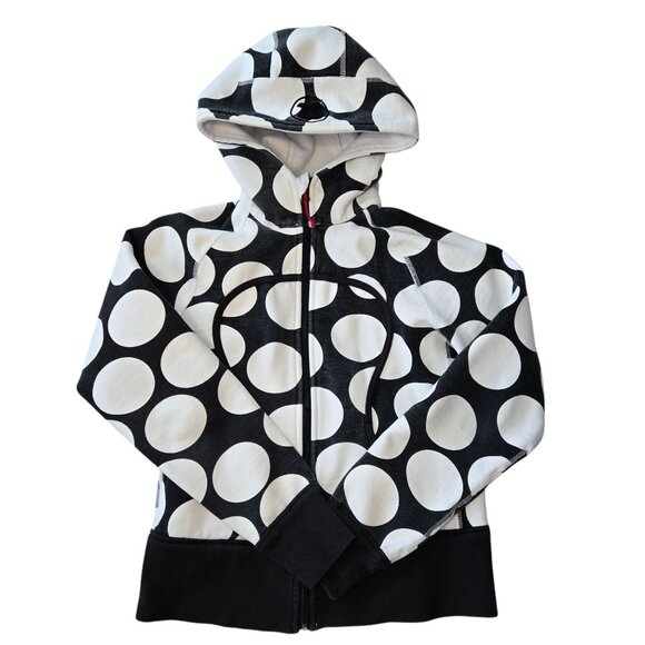 Polka Dot Lululemon Scuba Hoodie - Vintage Size 4 - Picture 1 of 7
